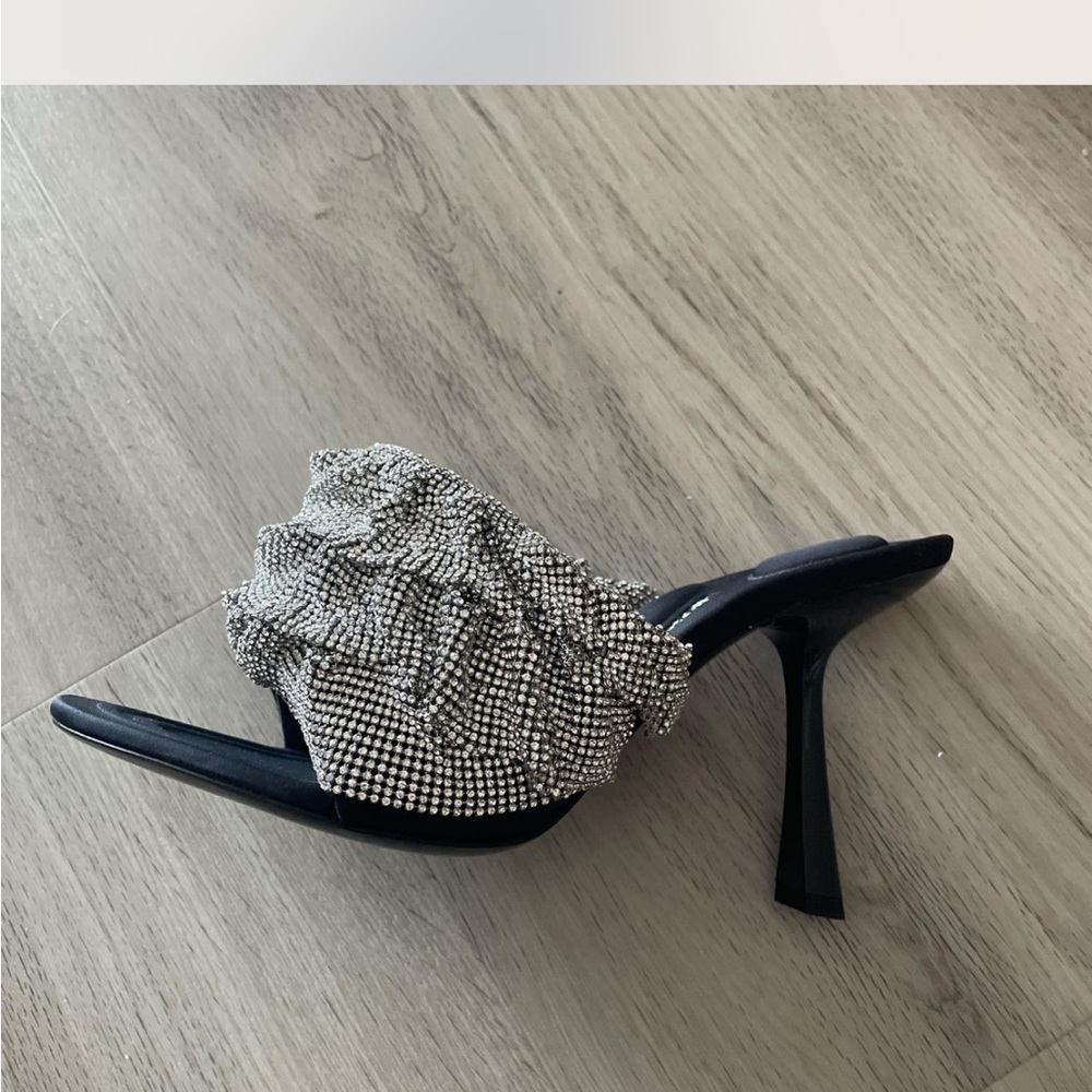 Alexander Wang Black and Silver Heels with Chic Design